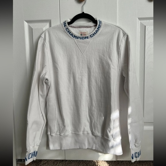 Champion Sportswear + Todd Snyder White Crewneck Size Medium - Picture 1 of 6